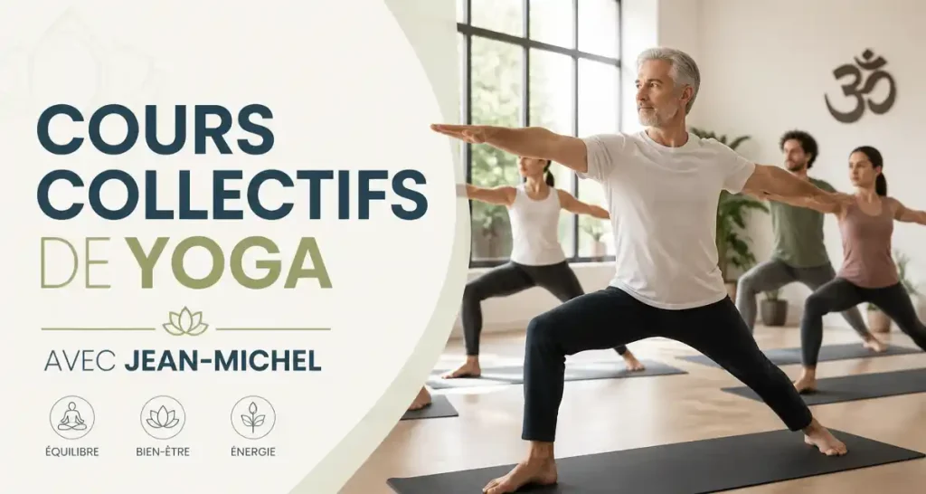 COURS COLLECTIFS DE YOGA AVEC JEAN-MICHEL