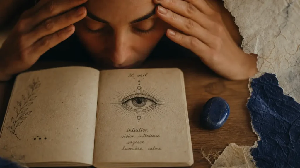 3e œil : intuition, chakra Ajna et massage du front