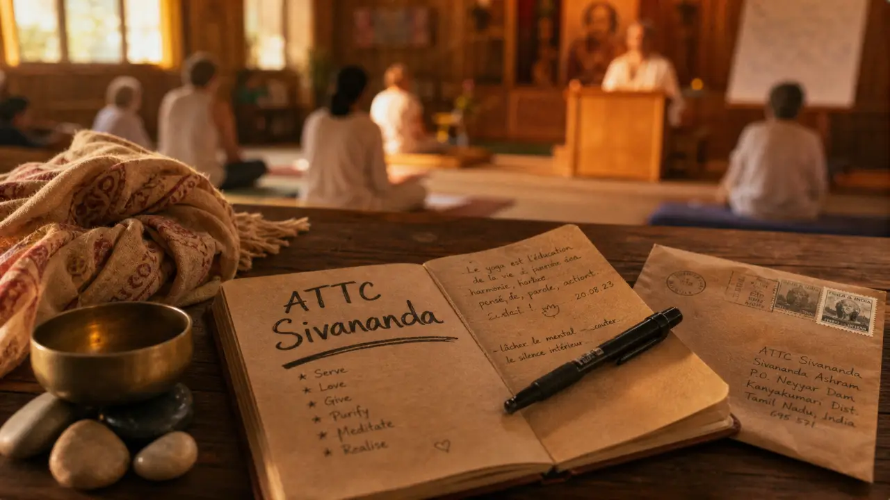attc sivananda 500h : ashram et prérequis