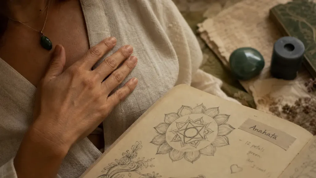 Chakra du cœur bloqué : quand la confiance se ferme et que le trop-plein affectif prend le dessus