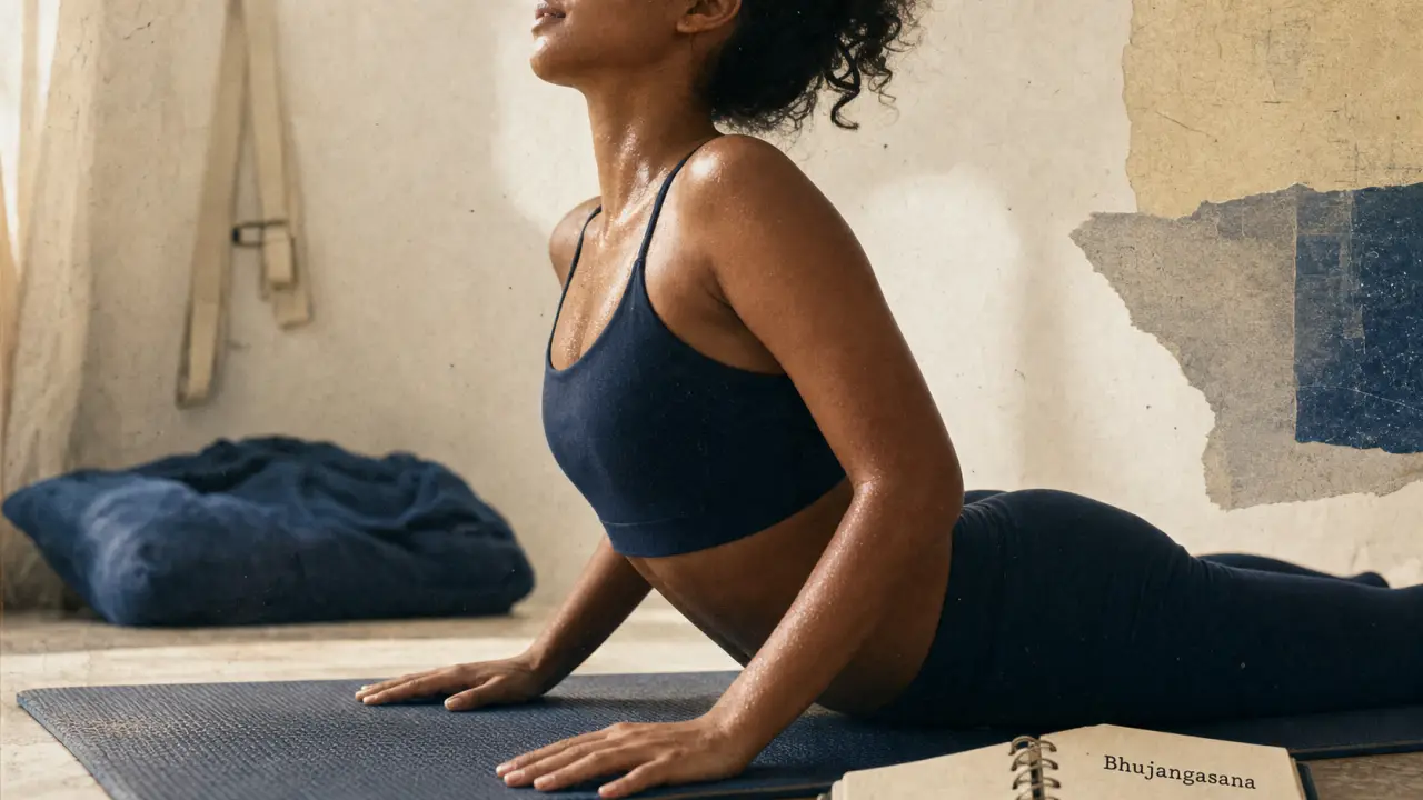 Cobra yoga en Bhujangasana : ouvrir le thorax sans écraser les lombaires