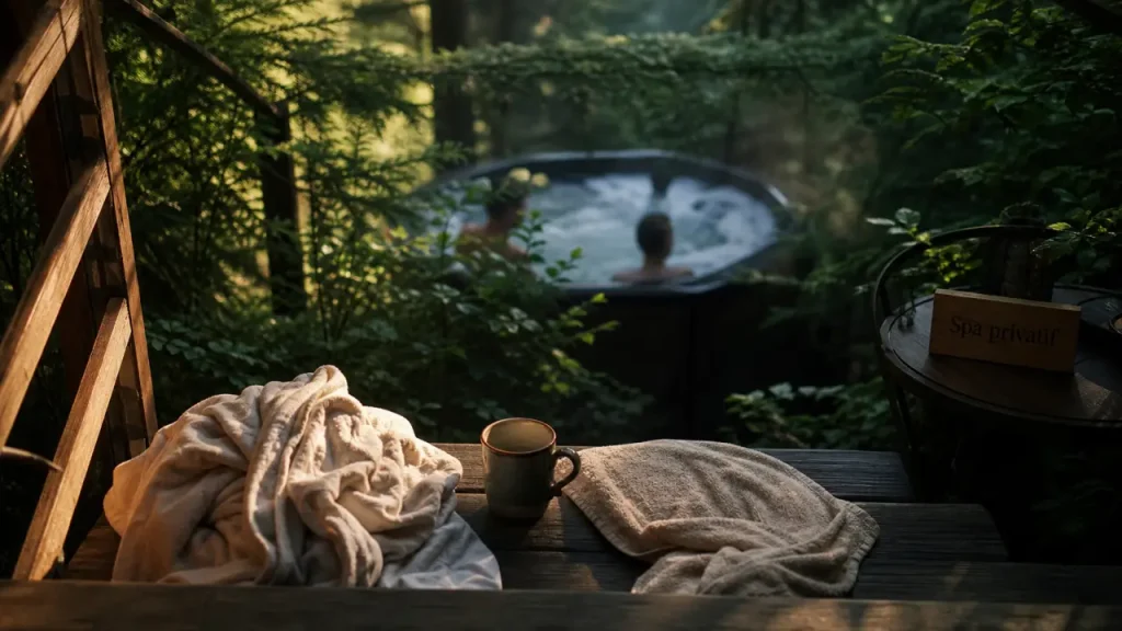 Spa dans la forêt : day spa, jacuzzi privatif ou accès spa, que choisir ?