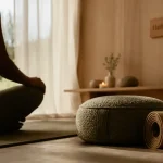 Asanga yoga : studio de Hatha yoga et méditation, ambiance apaisée