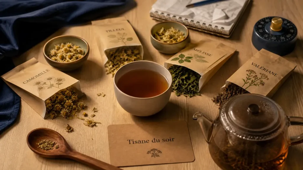 Quelle tisane boire pour dormir ? Camomille, valériane et les plantes qui comptent vraiment