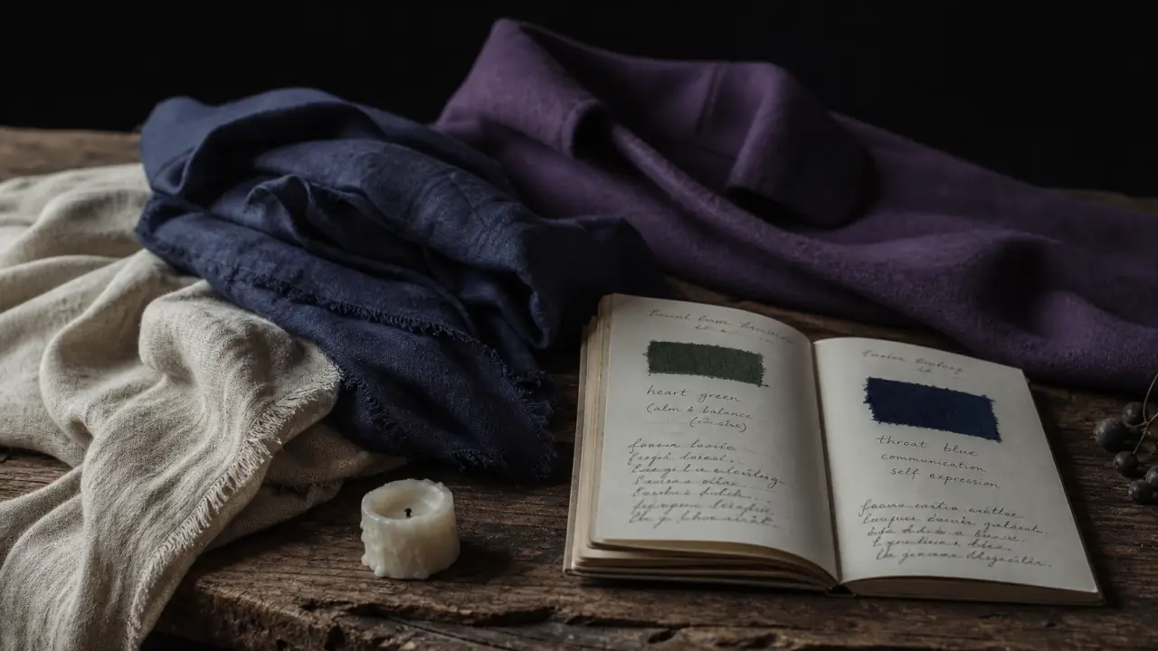 Les couleurs et leur signification spirituelle : bleu nuit et violet