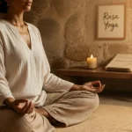 Rasa Yoga : méditation sur tapis de yoga, studio Paris