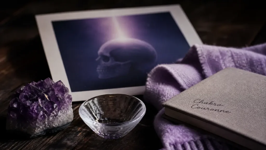 Violet : signification spirituelle, chakra couronne et pouvoir vibratoire