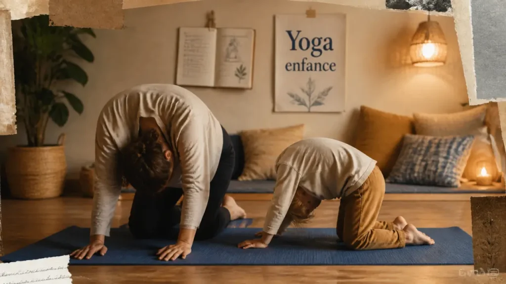Yoga pour enfants : 15 minutes, des postures animales et un cadre ludique