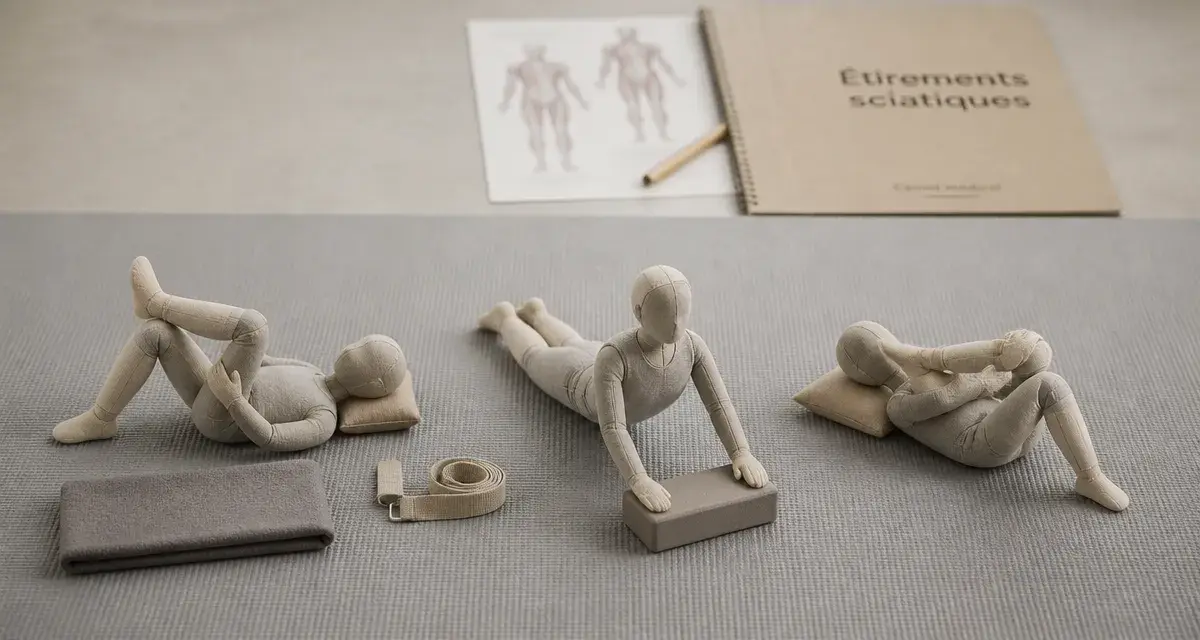 Étirements sciatique : 3 exercices d’étirement pour soulager la douleur