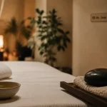 Ma thaï massage bien être à Belfort, table et pierres chaudes, huile tiède