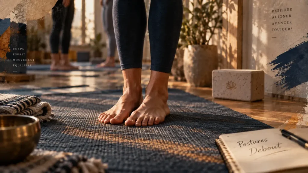 Les postures de yoga debout renforcent l’équilibre, la force et l’alignement