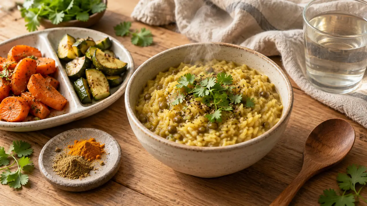 Bol de kitchari ayurveda alimentation pour digestion