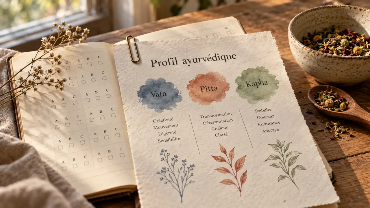 Ayurveda test : profil Vata Pitta Kapha